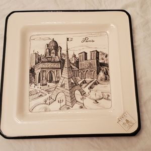 Paris decorative plate
